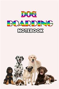 Dog Boarding Notebook