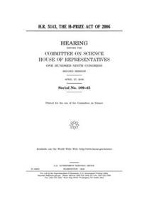 H.R. 5143, the H-Prize Act of 2006