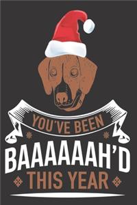 you've been baaaaaah'd this year