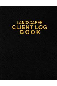 Landscaper Client Log Book