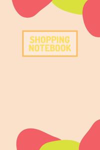 Shopping Notebook - (100 Pages, Daily Shopping Notebook, Perfect For a Gift, Shopping Organizer Notebook, Grocery List Notebook)