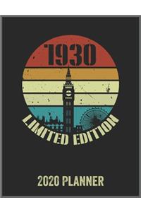 1930 Limited Edition 2020 Planner