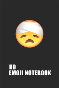 KO Emoji Emoticons Notebook Emoji Notebook, Blank Composition Book, Emoji Notebooks for Girls/Boys, Emoji School Supplies Notebook for School / Teacher / Office / Student