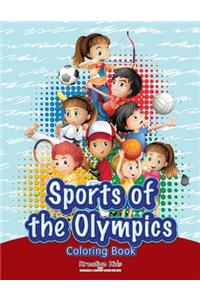 Sports of the Olympics Coloring Book