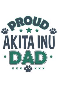 Proud Akita Inu Dad