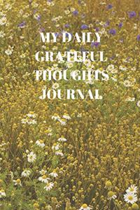My Daily Grateful Thoughts Journal