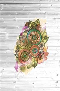 Beautiful Floral Watercolor Painting Flower Journal