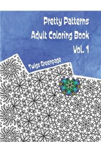 Pretty Patterns Adult Coloring Book Vol. 1