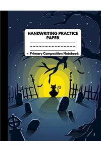 Handwriting Practice Paper Notebook Primary Composition Notebook