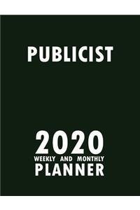 Publicist 2020 Weekly and Monthly Planner