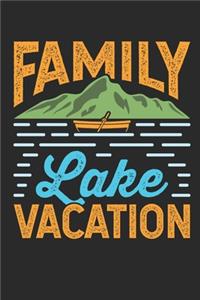 Family Lake Vacation