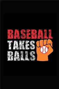 2020 Weekly Planner Sports Theme Baseball Takes Balls 134 Pages