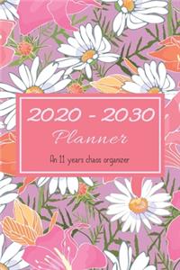 2020 - 2030 Planner
