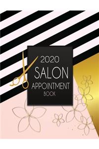 Salon Appointment Book 2020