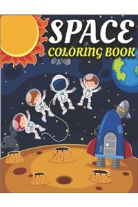Space Coloring Book