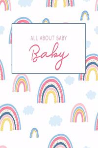 All About Baby [ Modern Baby Book ]