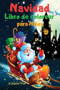 Navidad Libro de Colorear para niños de Joquena Press