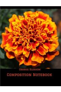 Orange Blossom Composition Notebook