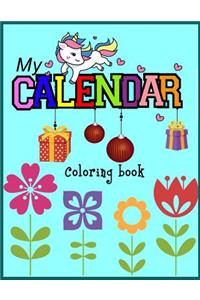 My Calendar Coloring Book