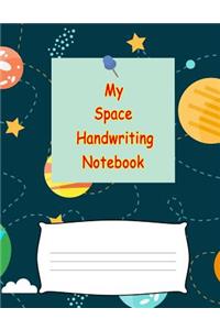 My Space Handwriting Notebook