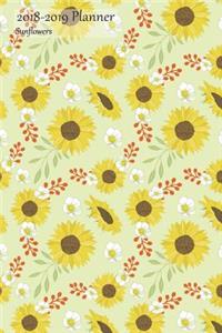 2018-2019 Planner Sunflowers