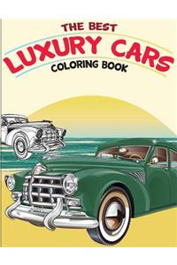 Best Luxury Cars Coloring Book