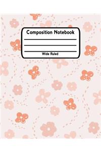 Composition Notebook Wide Ruled