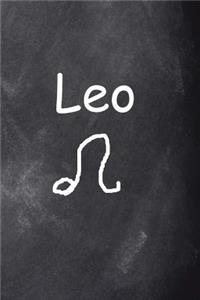 2019 Daily Planner Leo Symbol Zodiac Sign Horoscope Chalkboard 384 Pages