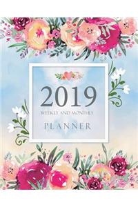 2019 Weekly and Monthly Planner