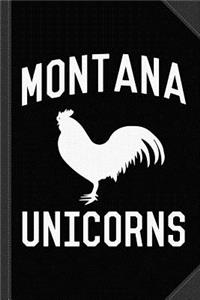Montana Unicorns Journal Notebook