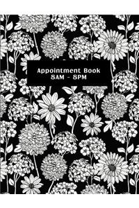 Appointment Book 8am - 8pm