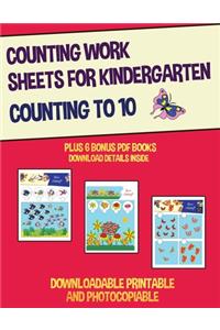 Counting Worksheets for Kindergarten (Counting to 10)
