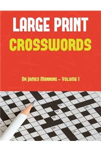 Large Print Crosswords