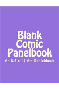 Blank Comic Panelbook