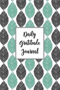 Gratitude Journal Abstract Leaves Pattern 4
