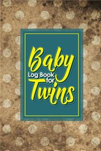 Baby Log Book for Twins