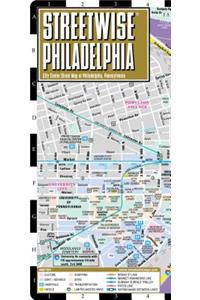 Streetwise Philadelphia Map - Laminated City Center Street Map of Philadelphia, Pennsylvania