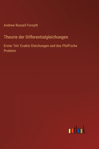 Theorie der Differentialgleichungen