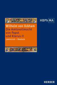 Die Amtsvollmacht Von Papst Und Klerus II