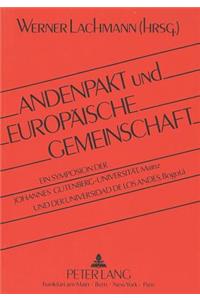 Andenpakt und Europaeische Gemeinschaft