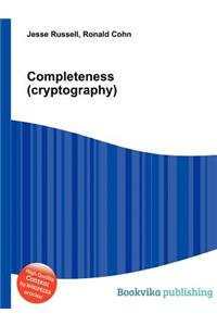 Completeness (Cryptography)