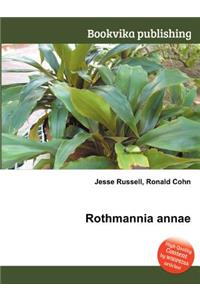 Rothmannia Annae