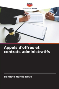Appels d'offres et contrats administratifs