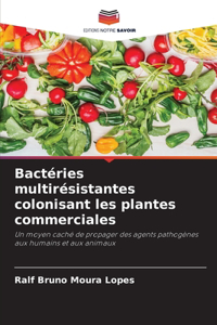 Bactéries multirésistantes colonisant les plantes commerciales
