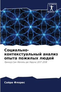 Социально-контекстуальный анализ опыта п