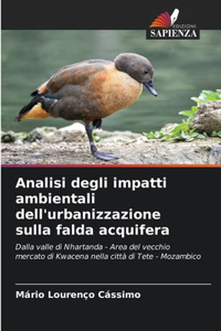 Analisi degli impatti ambientali dell'urbanizzazione sulla falda acquifera