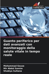 Guanto periferico per dati avanzati con monitoraggio della salute vitale in tempo reale