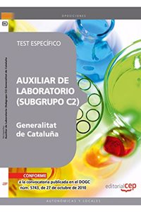 Auxiliar de Laboratorio de la Generalitat de Cataluna (Subgrupo C2). Test Especifico
