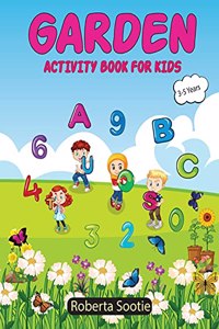 Garden Activity Book for Kids 3-5 years
