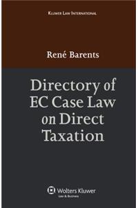 Directory of EC Case Law on Direct Taxation